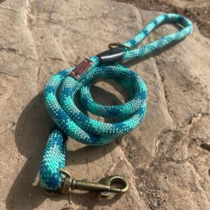 Correa de cuerda para perro Galaxy Blue – Hecha en España