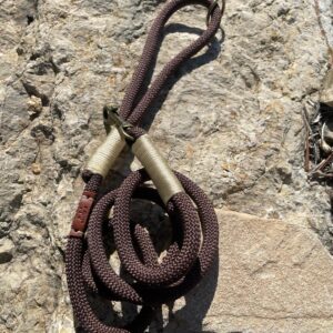 Correa de cuerda para perro - Brown