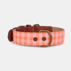 hebilla oro viejo collar tejido Fire naranja – LOLO'S