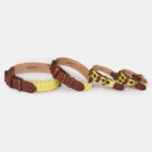 refuerzo piel vacuno Ubrique collar tejido Sun – LOLO'S