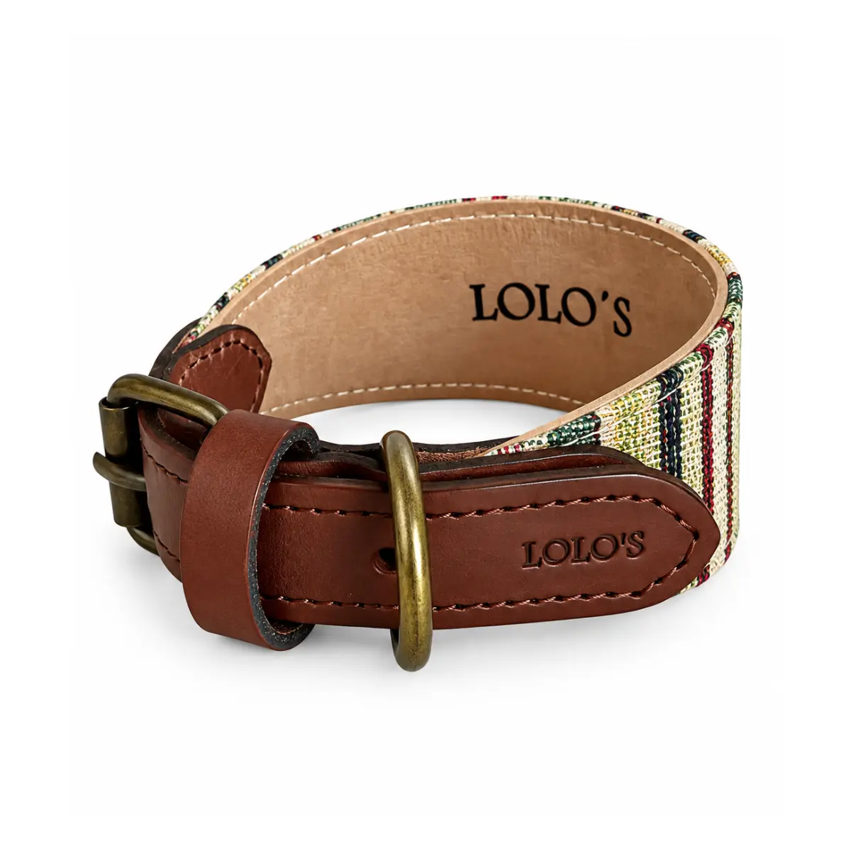 Collar para galgos Arena LOLO'S Collar para galgos Arena de LOLO'S, vista frontal del cierre